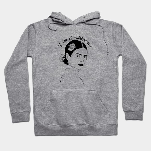 Viva El Matriarcado // Feminist Frida Girl Power Hoodie by leepianti